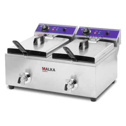 Malka Freidora Doble 10+10L 6000W Profesional FED20